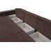 Диван-кровать Бостон 2400 СТАНДАРТ Вариант 3 Сиена коричневый Альба светло-коричневый